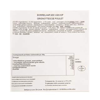 Delhaize | Grignottes de poulet | Paprika 
