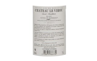 Blaye - Côte de Bordeaux | France - Frankrijk | Château Le Virou Tradition 2017 