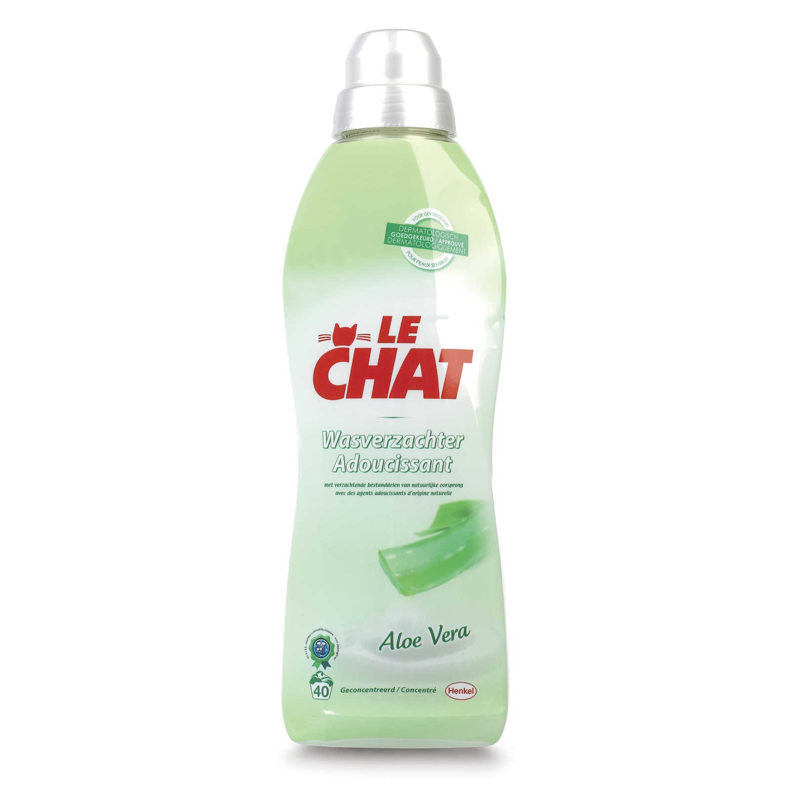 Le Chat Wasverzachter Geconcentreerd Aloe Vera 40 St Delhaize