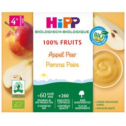 Fruitpap | Appel Peer | 4M | Bio