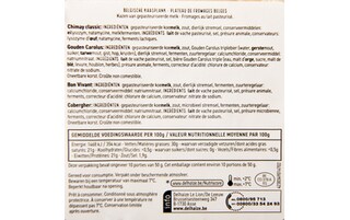 Delhaize | 4XPLATEAU FROMAGE BELGES +/- 510 gr