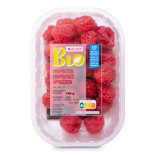 Delhaize | Bio | Frambozen | Bio 100 gr