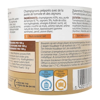 Delhaize | Champignons | Hele | A la grecque 