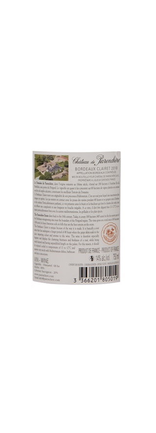 France - Frankrijk | Bordeaux - Bordeaux AC | Château de Parenchère Clairet 2018 