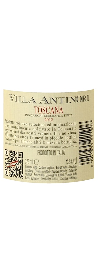 Italie - Italië | Toscana IGT | Villa Antinori 2013 Rood 