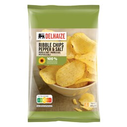 Chips | Ribbled | Poivre-Sel