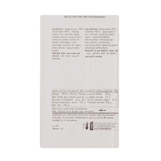 Delhaize | Saucisses | Porc | Boeuf 