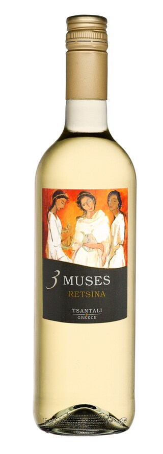 Grèce - Griekenland | Retsina 3 Muses 2018 