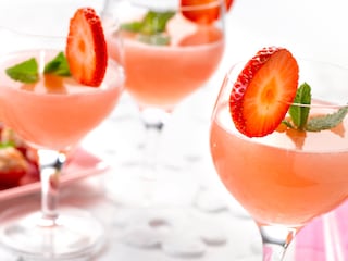 Vin aux fraises