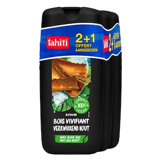 Tahiti | Douche | Tropisch hout | 2+1 