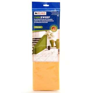 Delhaize | Stofdoekjes | Geïmpregneerd | 40 cm x 25 cm 