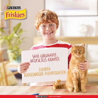 Friskies | Purina | Kattenvoeding | Adult| Kip & Groenten 