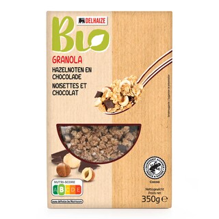 Delhaize | Granola | Chocolade | Bio 350 gr