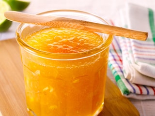 Confituur van ananas met limoen