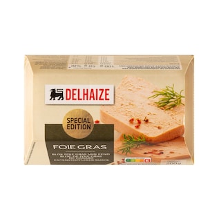 Delhaize | Foie gras | Canard | Bloc 