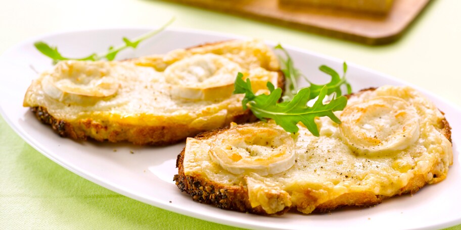 Krokantjes van twee kazen