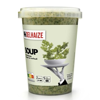 Delhaize | Soupe | Cerfeuil 