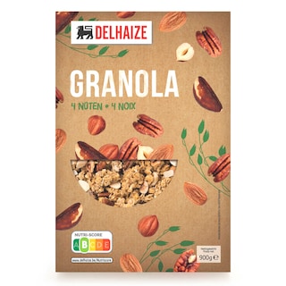 Delhaize | Granola | Crunchy | 4 noten 