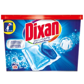 Dixan | Lessive duocaps | Extreme power 