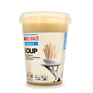 Delhaize | Soupe asperges 