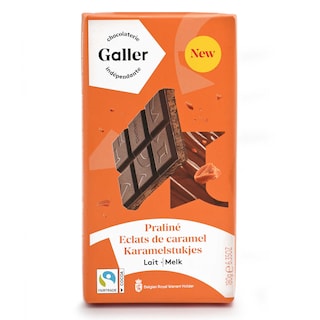 Galler | Chocolade | Tablet | Melk Karamel 