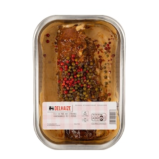 Delhaize | Filet de porc sauce au 3 poivres 