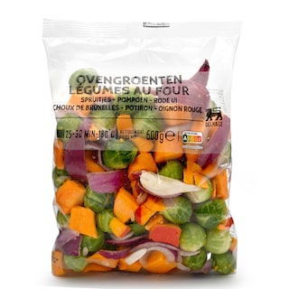 Delhaize | Ovengroenten | Spruitjes | Pompoen 