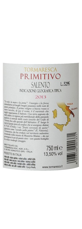 Italie - Italië | Puglia - Salento IGT | Fichi d'India Primitivo 