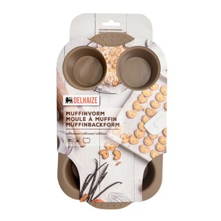 Delhaize | Bakvorm | Silicone | 6 cups 
