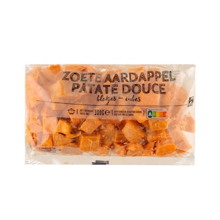 Delhaize | Zoete aardappelblokjes 