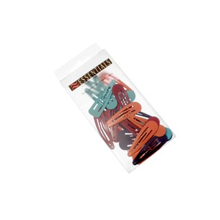 Delhaize | Care | Gekleurde haarklemmen klikklak | 5 cm 