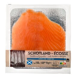 Delhaize | Zalm | Gerookt | Schots 70 gr