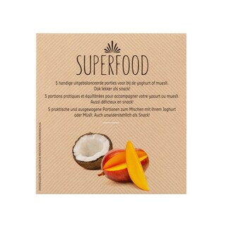 Delhaize | Mix Gedroogde Mango en Kokosnoot | Superfood 