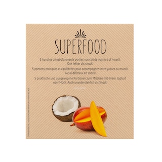 Delhaize | Mix Gedroogde Mango en Kokosnoot | Superfood 