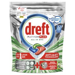 Dreft | Platinum | Vaatwascapsules | Quickwash 