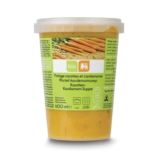 Delhaize | Bio | Soupe | Carottes-Cardamome | Bio 