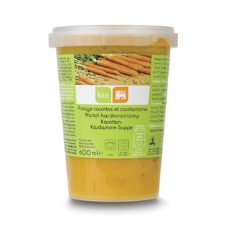 Delhaize | Bio | Soupe | Carottes-Cardamome | Bio 