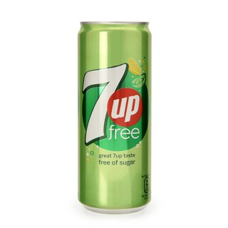 7Up | Citron Vert & Citron | Limonade | Sans sucres | 33Cl 