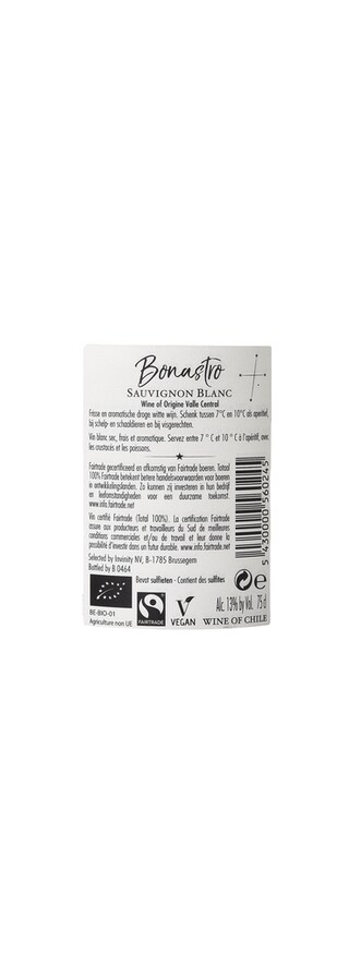 Bonastro | Sauvignon Blanc | Bio | Fairtrade | 2020 