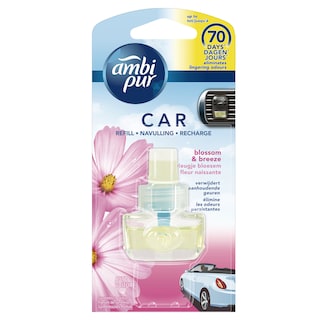 Ambi Pur | Car | Désodorisant | Fresh escapes | Fleur naissante | Recharge 