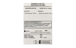 Delhaize | Rumsteak de cheval 