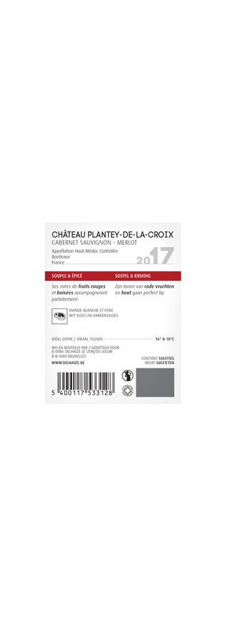 France - Frankrijk | Bordeaux - Haut-Médoc | Château Plantey de la Croix 2017 