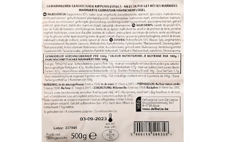 Delhaize | Ailes | Poulet | Rôties et marinées 500 gr