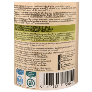 Delhaize | Bio | Soupe | Carottes | Bio 97 cl