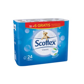 Scottex | Papier toilette | Décor | 18+6 gratuit | Eco 