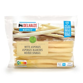 Delhaize | Witte asperges 300 gr