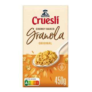 Quaker | Granola | Ontbijtgranen |Naturel | Havermout 450 gr