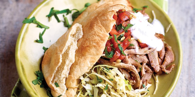 Secreto Ibérico façon kebab
