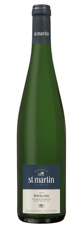 Luxembourg - Luxemburg | RIESLING | nt Martin | Riesling | Grand premier cru | 2018 | 75cl | Wit 