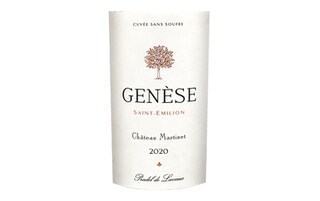 Chateau Martinet | Saint-Émilion | zonder toegevoegde sulfieten | 2020 75 cl